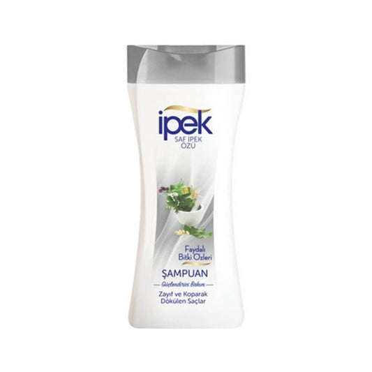 1 koli x12 ipek Şampuan Zayıf ve Koparak Dökülen Saçlar için Bitki Özlü 450 ml