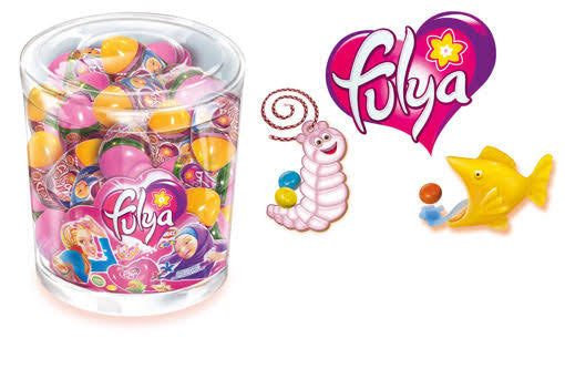 1 paket X 48 adet FULYA MINI 5gr PLAS.YUMURTA (ASETAT)TABLET DRAJE ŞEKER