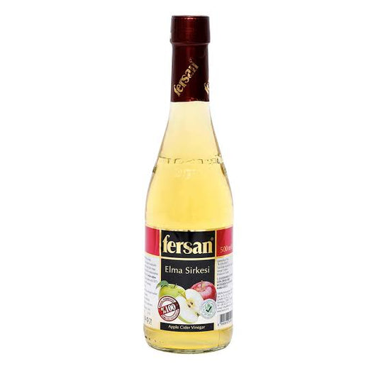 1 koli X12  Fersan Elma Sirkesi Cam Şişe 500 Ml
