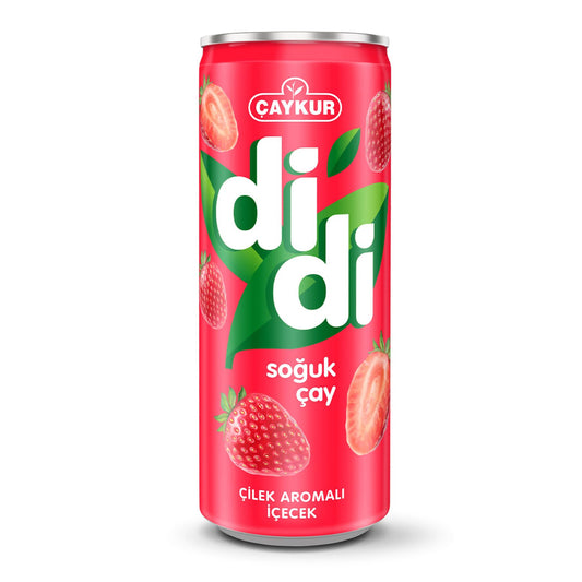 1 koli Didi Çilek Aromalı Soğuk Çay 250 Ml