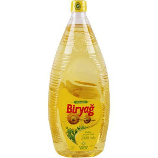 1 koli  x12  Biryağ Ayçiçek Yağı 2 lt