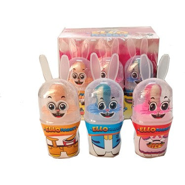 1 paket x12 Ello Candy Rabbit Tavşan Emzik 32Gr