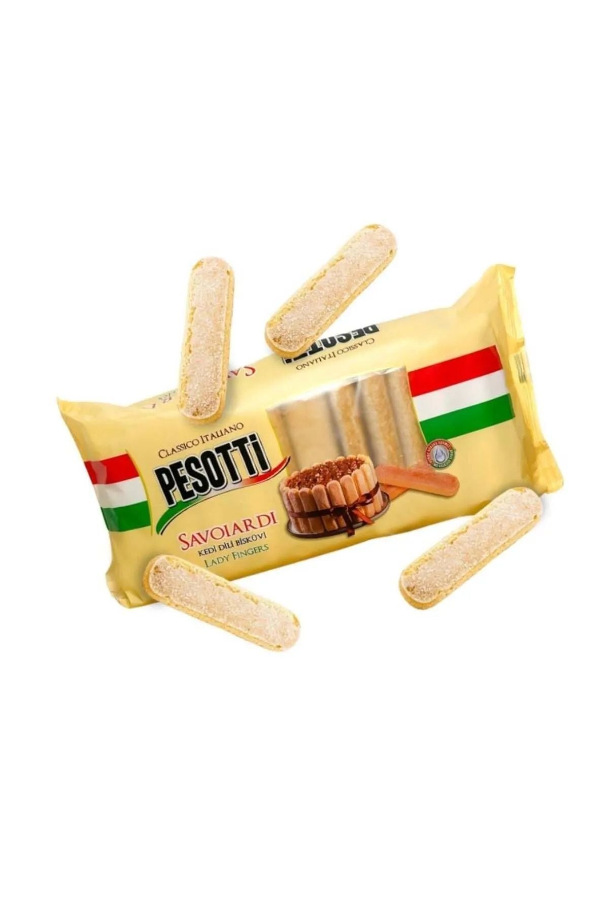 1 koli  x30PESOTTİ PESOTTİ Pesotti Kedi Dili Bisküvi 200 GR