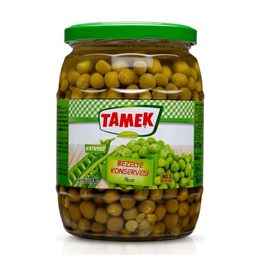 1 koli x12 Tamek Bezelye 670 Gr