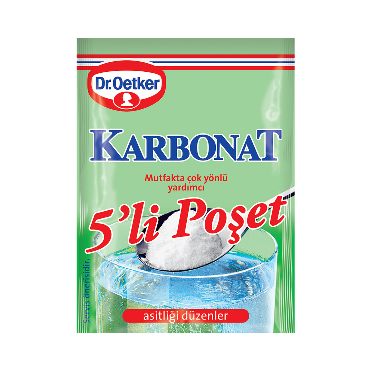 1 paket x30 Dr.Oetker Karbonat 5'li Paket 25 G