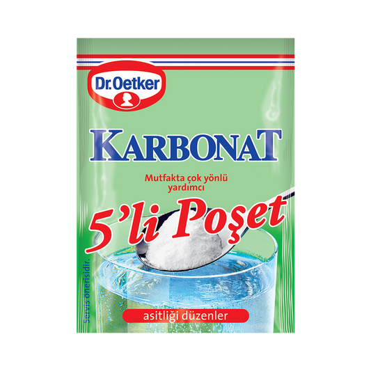 1 paket x30 Dr.Oetker Karbonat 5'li Paket 25 G