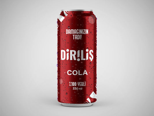 1 Koli Diriliş Cola Gazlı İçecek 330ML x24