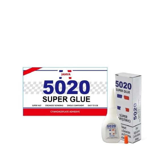 1 paket x50 adeti 5020Super Yapıştırıcı Saniyelik Hızlı Japon Yapıştırıcısı
