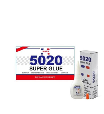 1 paket x50 adeti 5020Super Yapıştırıcı Saniyelik Hızlı Japon Yapıştırıcısı