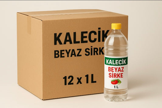 1 koli x12 kalecik beyaz sirke 1 Lt