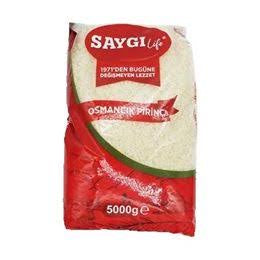 1 koli X 12 adet Saygı pilavlık pirinç