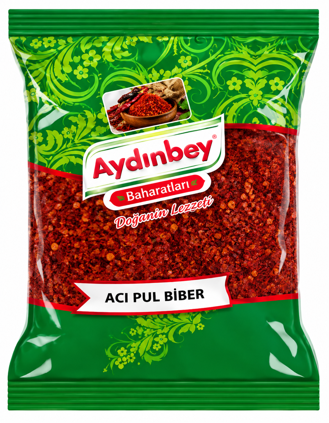 1 Paket x20 Aydınbey Pulbiber Acı 20GR