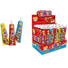 1 paket Toybox Cream Tüp 24x30 gr Kakaolu Fındık Kreması