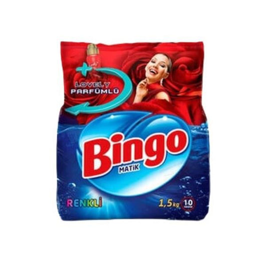 1 koli x10 BINGOMATIK 1500gr RENKLI - LOVELY