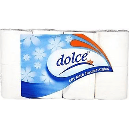 1 koli x4 DOLCE ÇİFT KATLI TUVALET KAĞIDI 12 RULO