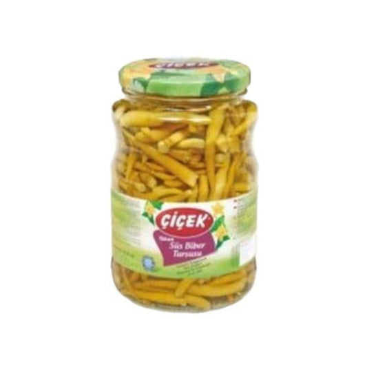 1 koli X12 adet ÇİÇEK YAKAN BİBER 720 ccc  kvz  turşu