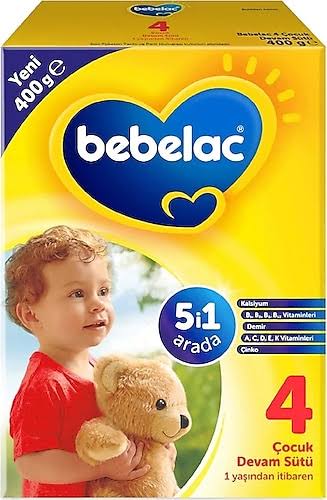 1 adet Bebelac Devam Sütü 4no 400 G