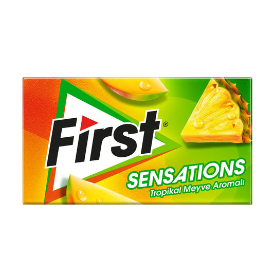 1 paket x12 First Sensations Tropikal Meyve Aromalı
