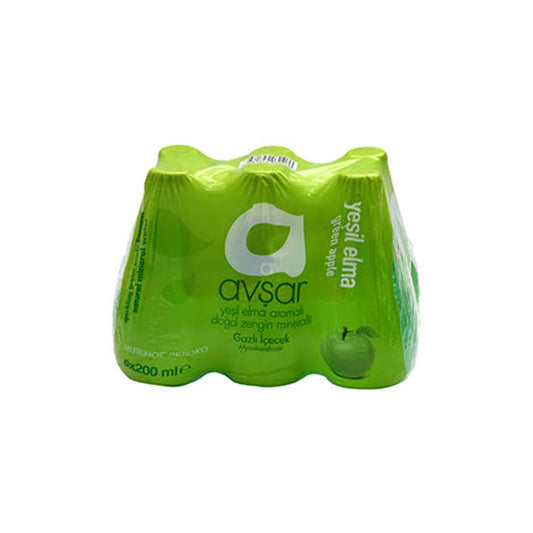 1 koli X 24 Avşar Yeşil Elma Aromalı Soda
