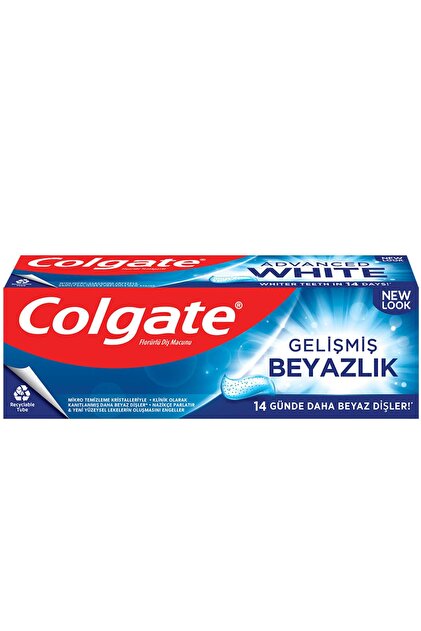 1 paket  Colgate Gelişmiş Beyazlık

50 ml × 12