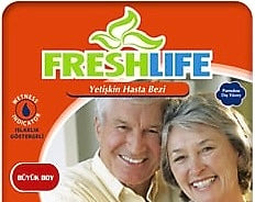 1 koli x6  freshlife hasta bezi 14 adeti Li