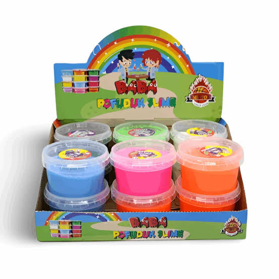 1 paket  x12 BABA SLIME BÜYÜK YUVARLAK