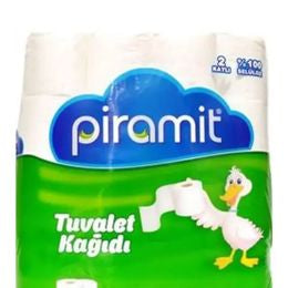 1 koli x  4 Piramit 12'li 2 Katlı Tuvalet Kağıdı