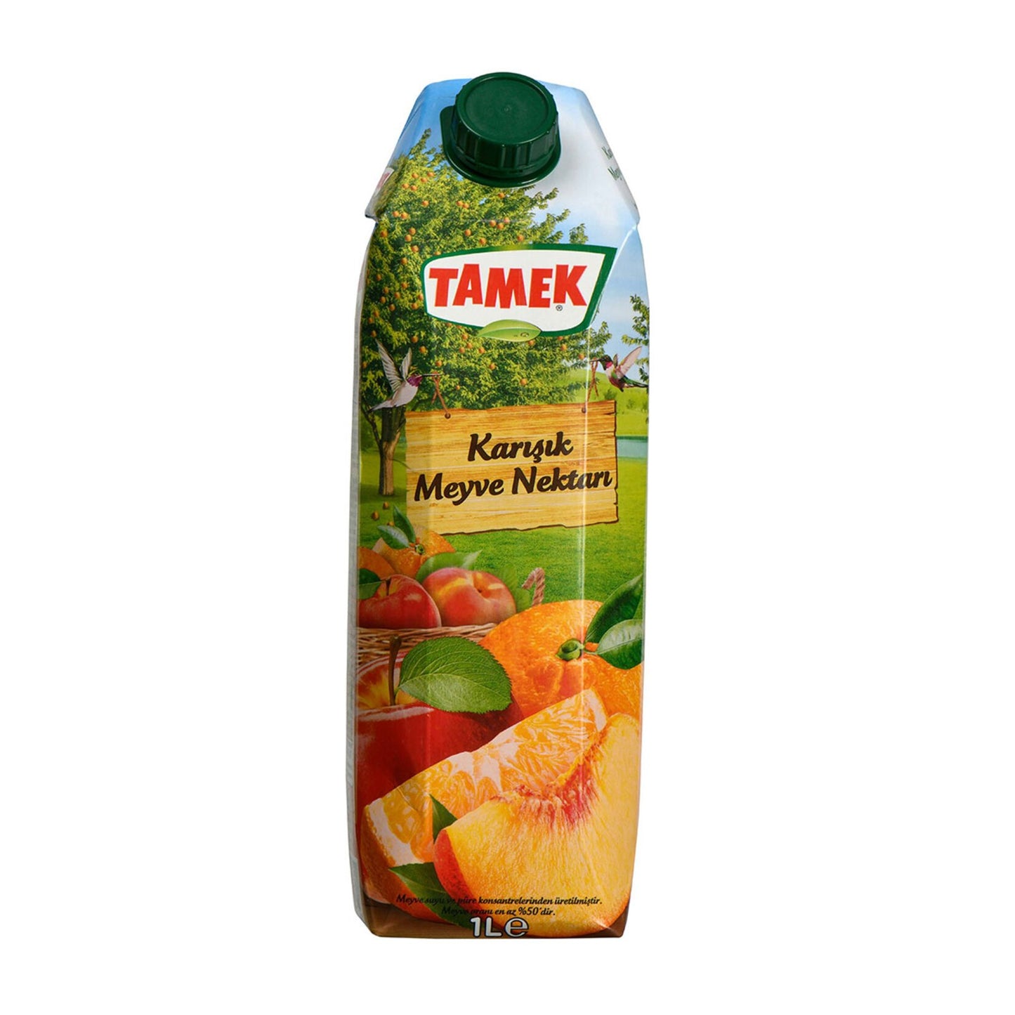 1 koli Tamek Karışık Meyve Nektarı 1 Lt X12