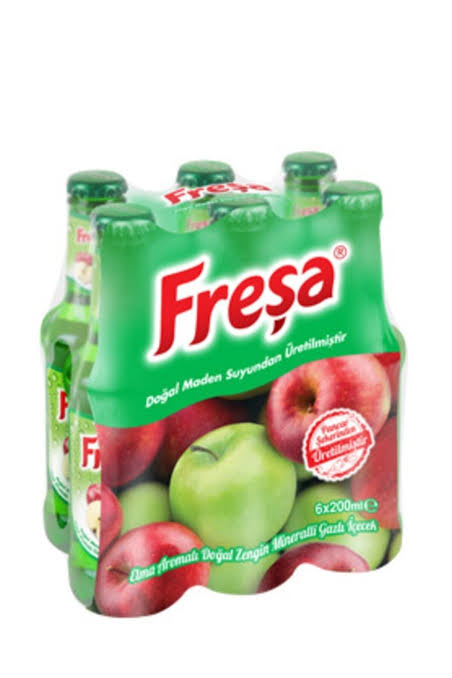 1 koli FRESA Freşa Meyveli Soda Elma 24'Lü