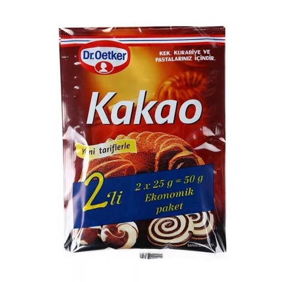 1 koli Dr.Oetker Kakao 2X 25 gr paket x24