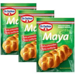 1 paket Dr. Oetker 3 x 10 gr İnstant MayaX30