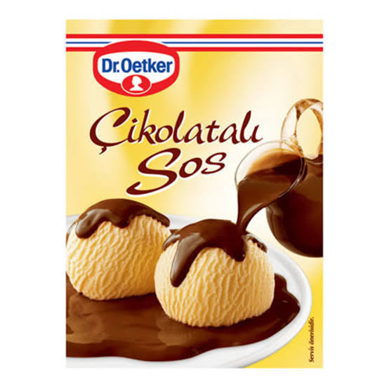 1 paket Dr.Oetker Çikolata Sosu *24 128 G