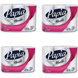 1 koli x4 Papia 6'lı Kağıt Havlu