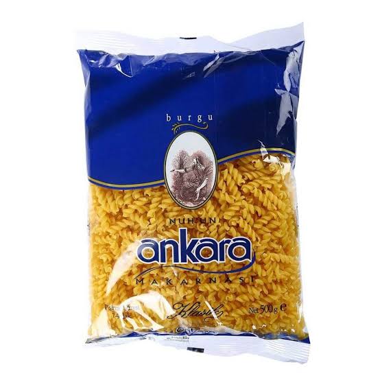 1 Koli Nuh'Un Ankara Burgu Makarna 500 Gr. X20