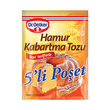 1 paket Dr.Oetker Hamur Kabartma 30x 5'li Paket 50 G