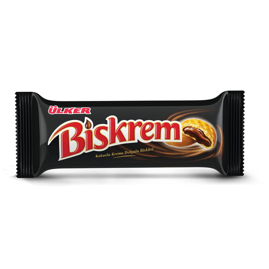 1 paket Ülker Biskrem kakaolu biskuvi 100g 18li