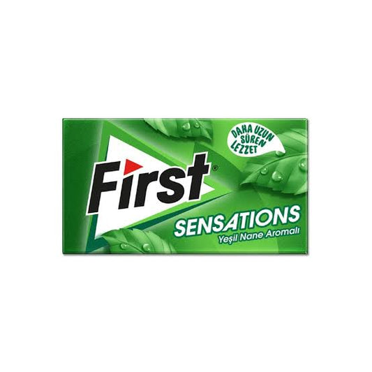 1 paket FİRST CÜZDAN SENS.YEŞİL NANE ESİNTİSİ 27GR 1*12