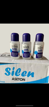 1 paket silen aseton 220 ML X 24