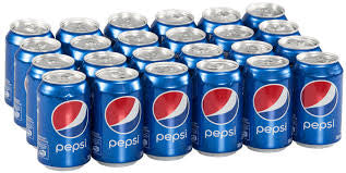 1 koli Pepsi Cola Kutu 330 ml 24 Adet