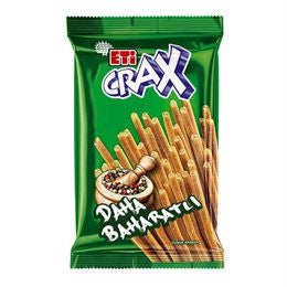 1 paket Eti Crax Baharatlı 50gr Çubuk Kraker X20