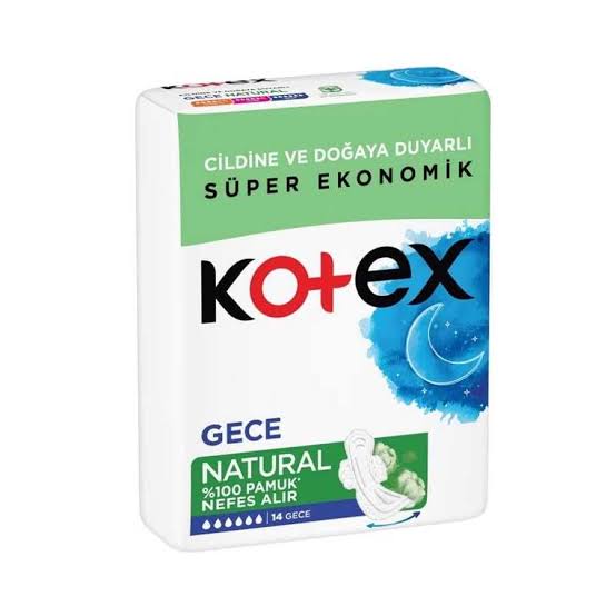 1 koli x12 Kotex Ultra Gece 4'Lü Süper Eko 16'Lı