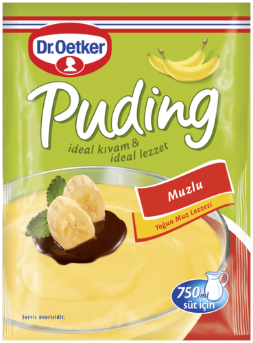 1 paket x12 Puding Muzlu 120 gr