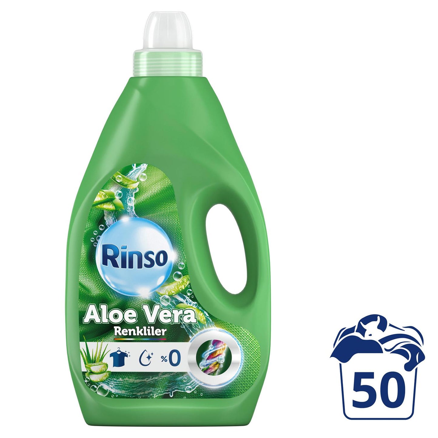 1 koli x6 Rinso Rinso Sıvı Deterjan Renkli 3000 ml