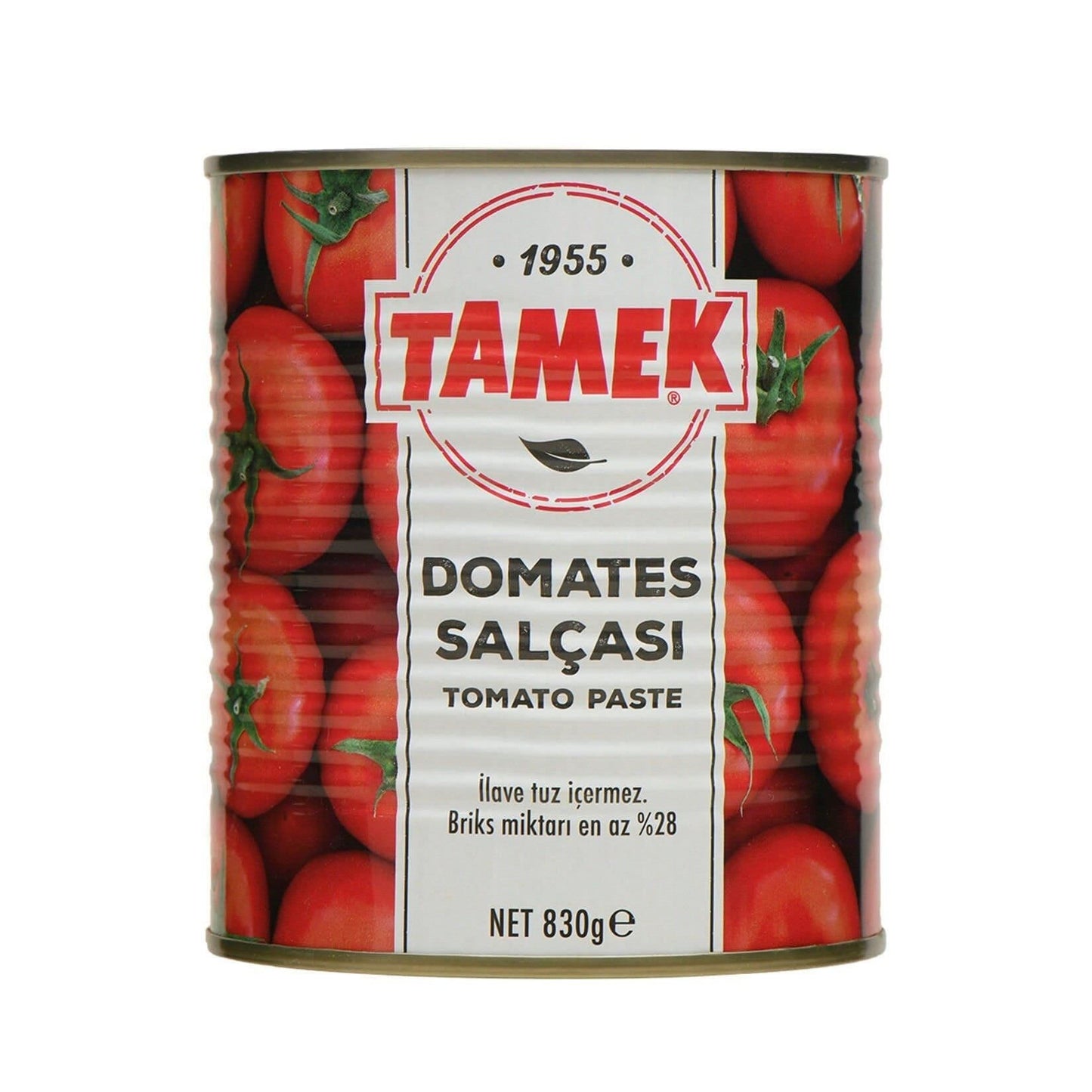 12 adet TAMEK SALÇA 830GR. TNK