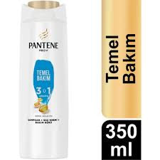 1 koli X 6 adet Pantene 3'ü 1 Arada Şampuan, Saç Bakım Kremi, Bakım Kürü Temel Bakım 350ml