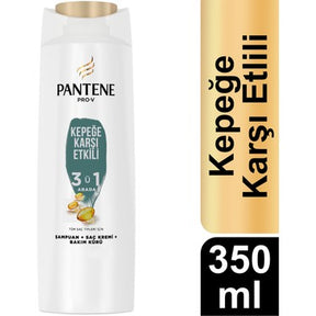 1 koli x6 adet Pantene Kepeğe Karşı Etkili Şampuan 350ml