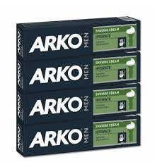 1 paket x12 li Arko Men Hydrate Tıraş Kremi 90gr 12’li Paket