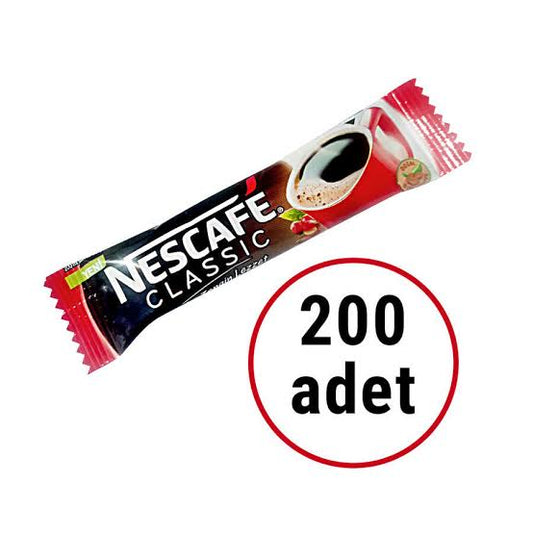 1 paket Nescafe Classic Kahve 2 gr 200'lü Paket