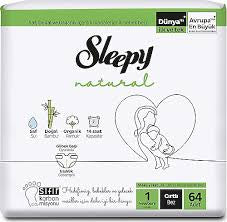 1 koli x4 Sleepy Natural 1 Numara Yenidoğan 42 adet li