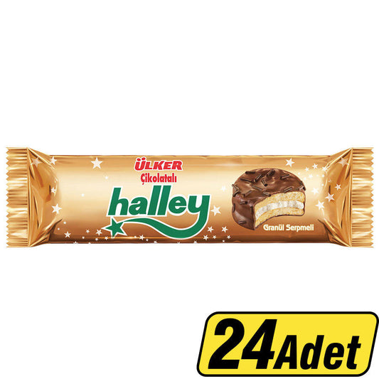 1 Koli Ülker Halley Mini Granüllü 66Gr *24